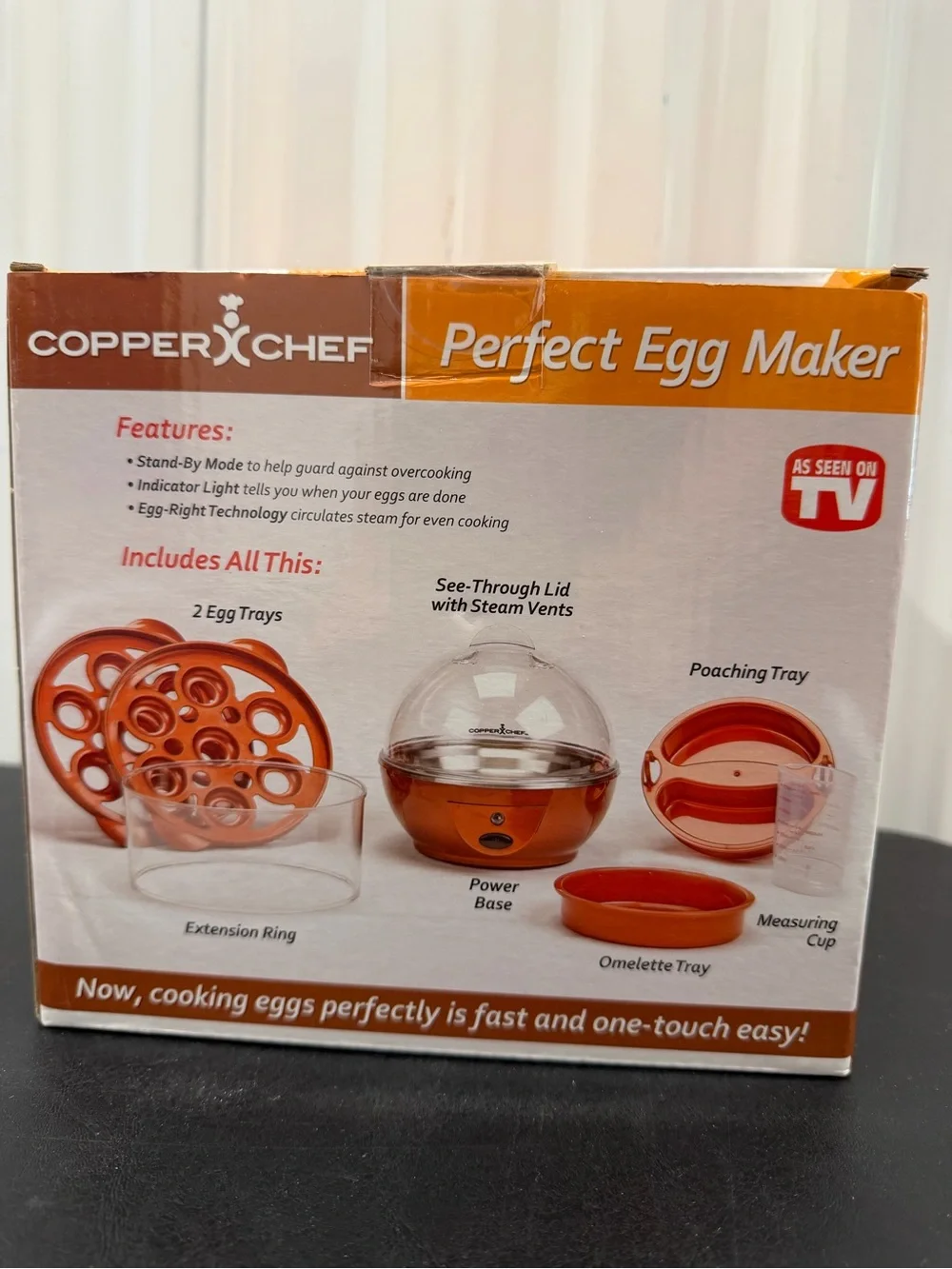 Copper Chef Perfect Egg Maker Small Kitchen Appliance